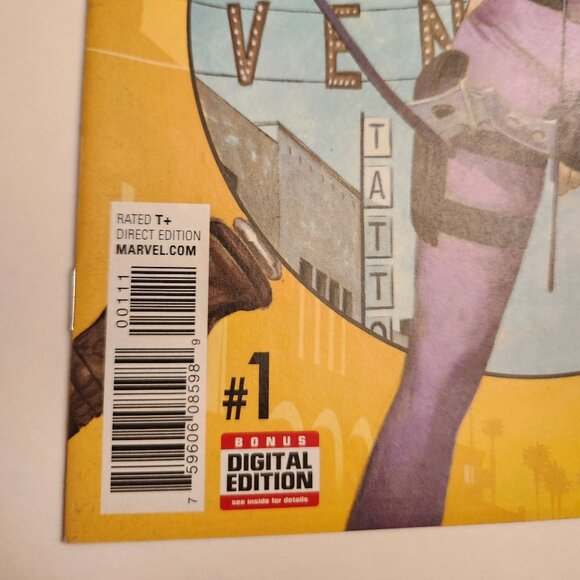Hawkeye #1A (2017) Marvel, 1st Solo Series Kate Bishop, 1st App of Alloy, NM - Picture 6 of 14